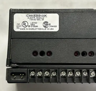 Used GE FANUC IC660EBS100K Industrial Controls Ohio US | Surplus Asset Holdings #1237319