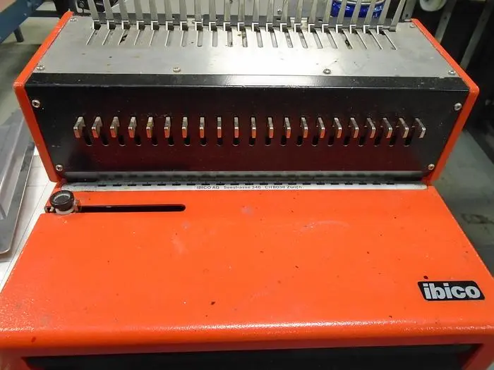 Used IBICO A4-PB Binding Equipment | BROOKS PRINTING EQUIPMENT #391680