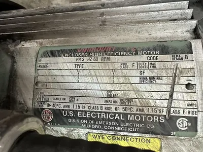 U.S. Motors 5 HP Centrifugal Pump