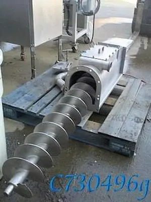 Blancher, Screw, 24" X 8', S/st, Utilicon, Steam, #C730496