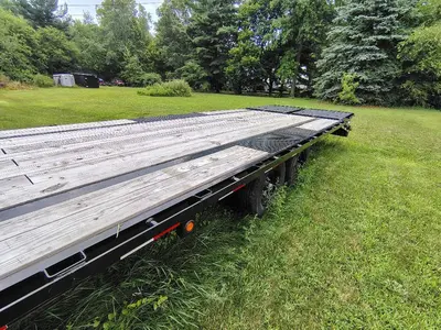 Used 2025 BIG TEX 14GN (35 + 5) Flatbed Trailers Michigan US | Proxy Equipment #1378362