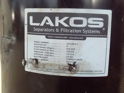 USED LAKOS HTX-0810-V