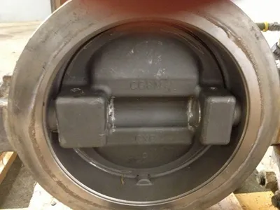 Fisher type 8550 Butterfly Valve size 8"