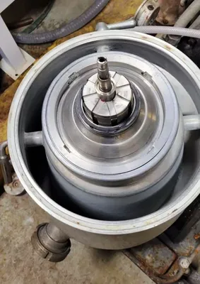 Westfalia SA 1-02-175 pilot plant separator, 316SS.