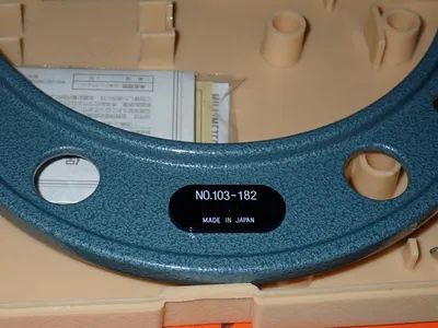 New | in-Stock MITUTOYO 103182 Micrometers Ohio US | HGR 24 #1249337