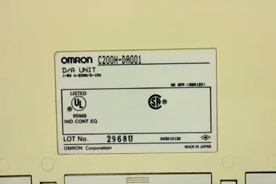 USED OMRON C200H-DA001