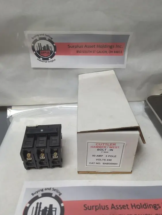 Used CUTLER-HAMMER BAB3090H Miscellaneous Equipment (Electrical & Power) | Surplus Asset Holdings #1204083