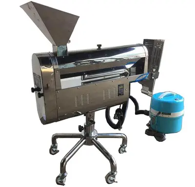 Used Capsule Polisher Model HSLC100 with Empty Capsule Eliminator