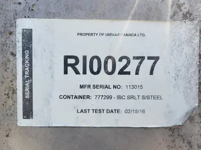 Stainless Steel IBC Tote