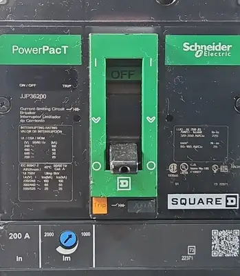 Schneider JJP36200RP PowerPac T 200A Circuit Breaker Loc4C-22
