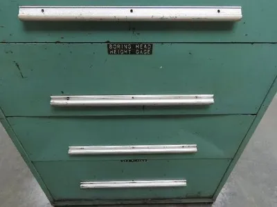 Nu-Era Modular Industrial Tool Storage Cabinet 4 Drawer 45x29x61" Stanley Vidmar