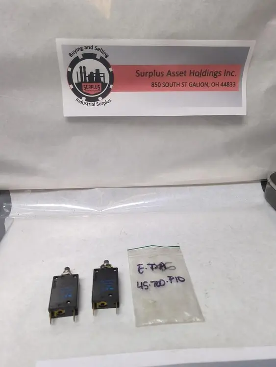Used ETA 45-700-P10 Circuit Breakers | Surplus Asset Holdings #1189471