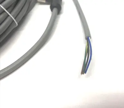 New | in-Stock Mencom Single End Cordset Female Right Angle M12 5-Pin 10m Cable & Wire Michigan US | Maverick Industrial Sales #1392614