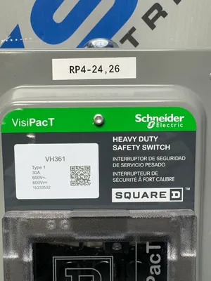 SQUARE D VH361 Electrical/PLC/Automation | ESS Industrial Equipment Sales (3)