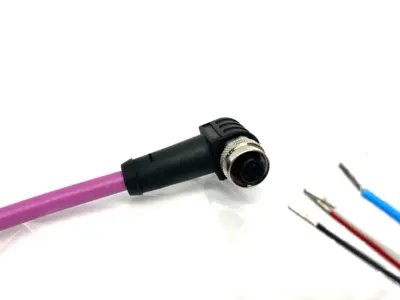USED B&R SINGLE-ENDED CONNECTION X2X LINK CABLE 2M