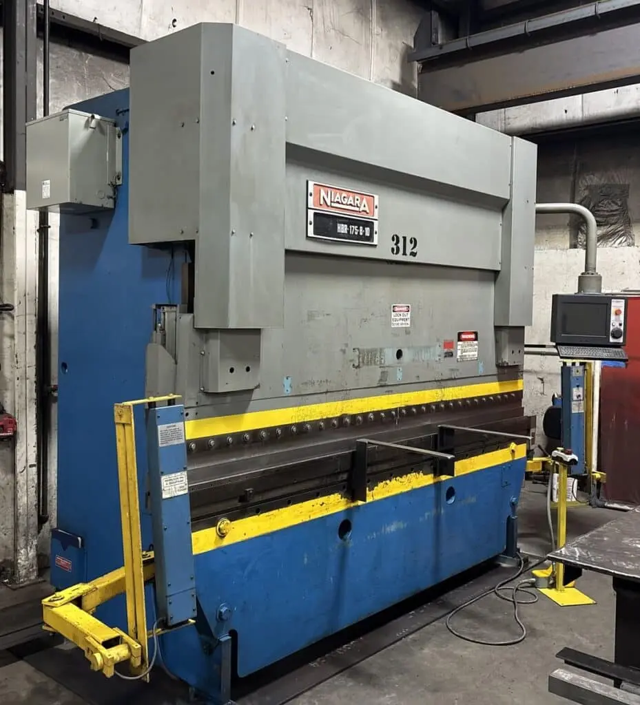 Used NIAGARA HBR-175-8-10 Press Brakes Georgia US | The Equipment Hub #420135