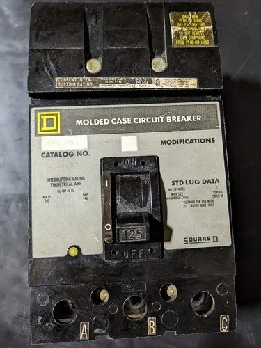 SQUARE D Q232125   125amp MOLDED CASE CIRCUIT BREAKER Free Shipping!