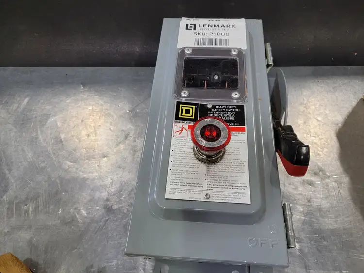Used SQUARE D CHU361AWK Switchgears British Columbia CA | Lenmark #243127