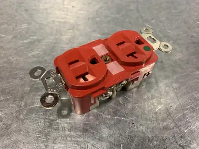 20 Amp Receptacle GRA