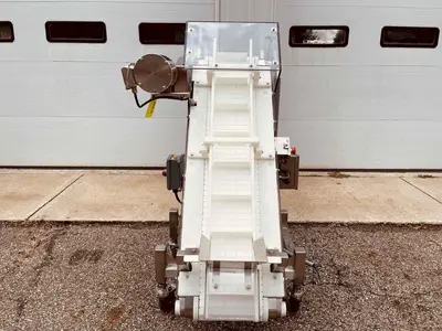 Safeline Mettler Toledo 48” Stainless Steel Incline Conveyor