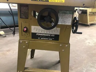 3359-600 10″ Powermatic Artisan Table Saw 20″ x 27″ Model 63