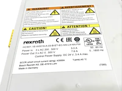 USED BOSCH REXROTH R911331608, R911331608