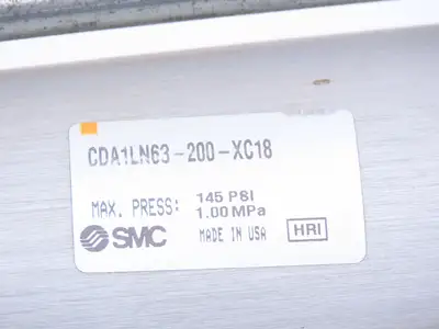 SMC CDA1LN63-200-XC18 Pneumatic Air Cylinder 63mm Bore 200mm Stroke