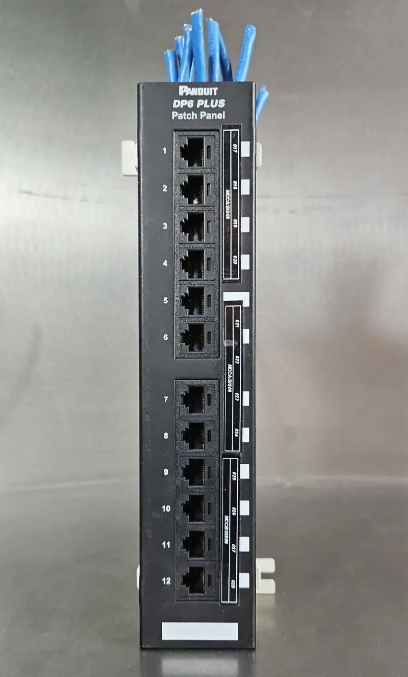 PANDUIT DP12688TGY. Patch Panel. Loc 3E-31