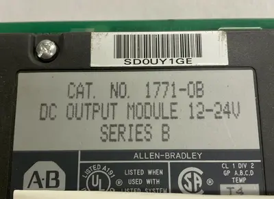 Used ALLEN-BRADLEY 1771-OB Industrial Controls Ohio US | Surplus Asset Holdings #1240314