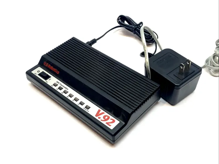 Used USROBOTICS 56K V.92 EXTERNAL FAX MODEM Modems | Maverick Industrial Sales #1103095