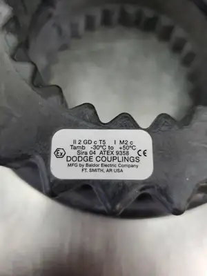USED Baldor Dodge Sira 04 ATEX 9358 Coupling Flange Assembly