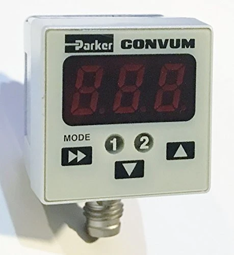 Parker Convum MPS-V3N-NC Versatile Panel Mount Pressure Sensor, 10.8-30VDC, NPN [New]