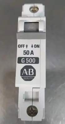 Allen-Bradley 1492-CB1-G500 SerB 50A Circuit Breaker loc4E28