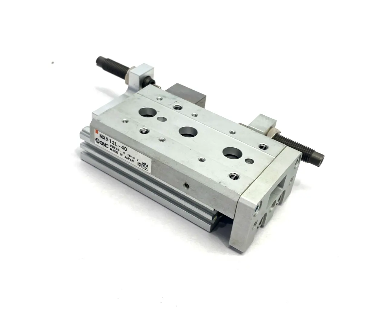 MXS12L-40 | SMC  Pneumatic Guided Cylinder Slide Table 12 Bore Size 40mm Stroke - Used