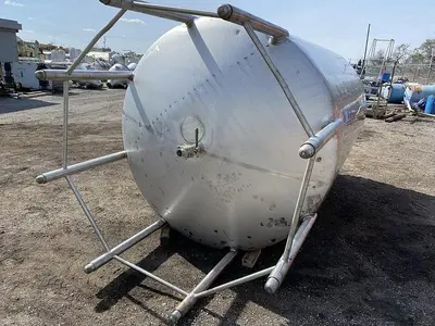Used 1977 WALKER STAINLESS STEEL MIX Vertical Single Wall Tanks North Carolina US | DH Griffin Used Equipment #1383672