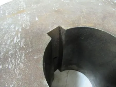 Rexnord Omega Coupling Hub Cast Iron  3-1/4" Finished Bore 11-1/4" OD