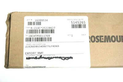 NEW SEALED ROSEMOUNT EMERSON 214CRWSMB1S4E0077SLFAE060 TEMPERATURE SENSOR