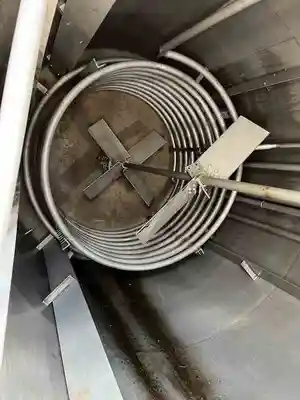 6391 gal stainless steel mix tank