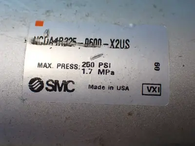 Smc  250psi Pneumatic Cylinders.