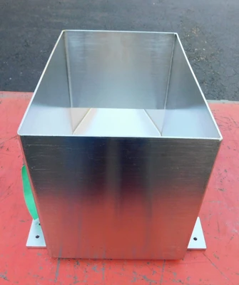 USED SANITARY BULK HOPPER .9 CU FT