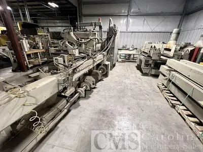 USED 2000 MEREEN JOHNSON 424-DC-2+4 GANG RIP SAW