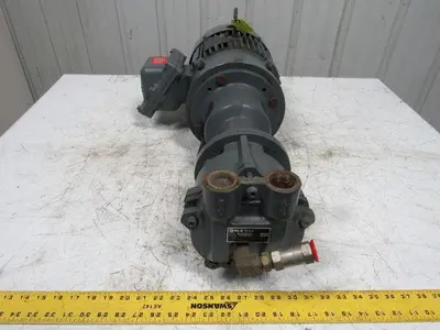 NASH MARATHON EC50L 3HP Circulating Pump & AC Motor 50/60Hz Tested!