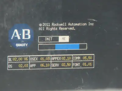 Allen Bradley 2711P-T7C4D8 PanelView Plus 700 Touch Panel Terminal Interface 24V