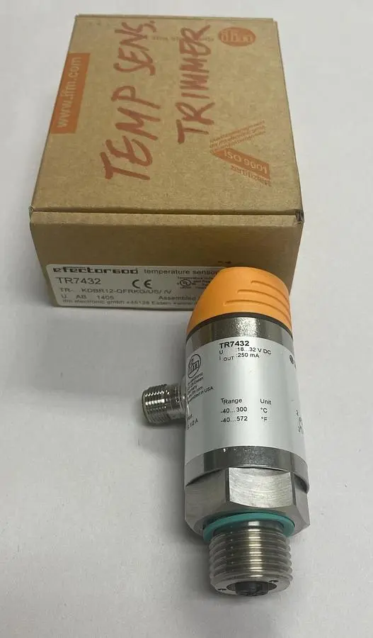 New | in-Stock EFECTOR TR7432 Sensors | Surplus Asset Holdings #1206447