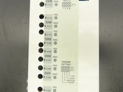 ABB NDBU-95 DDCS Branching Unit 9 Channel 24 VDC