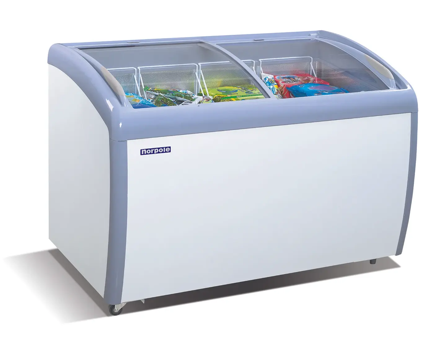 Magic Chef 12.7 CU. FT. CURVED CHEST FREEZER