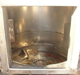 200 HP  Film Agglomerator / Densifier with screw conveyor