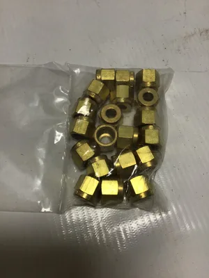 Parker 20 PSC 4 BZ-B Brass ⅜ Hex Nut Tubing