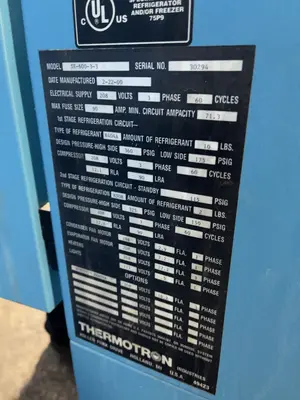 USED 2000 THERMOTRON SE60033