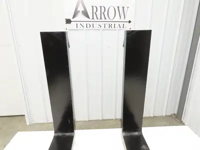 VETTER 1006141 4x42" Class 3 Steel Side Shift Forklift Forks 20" Carriage